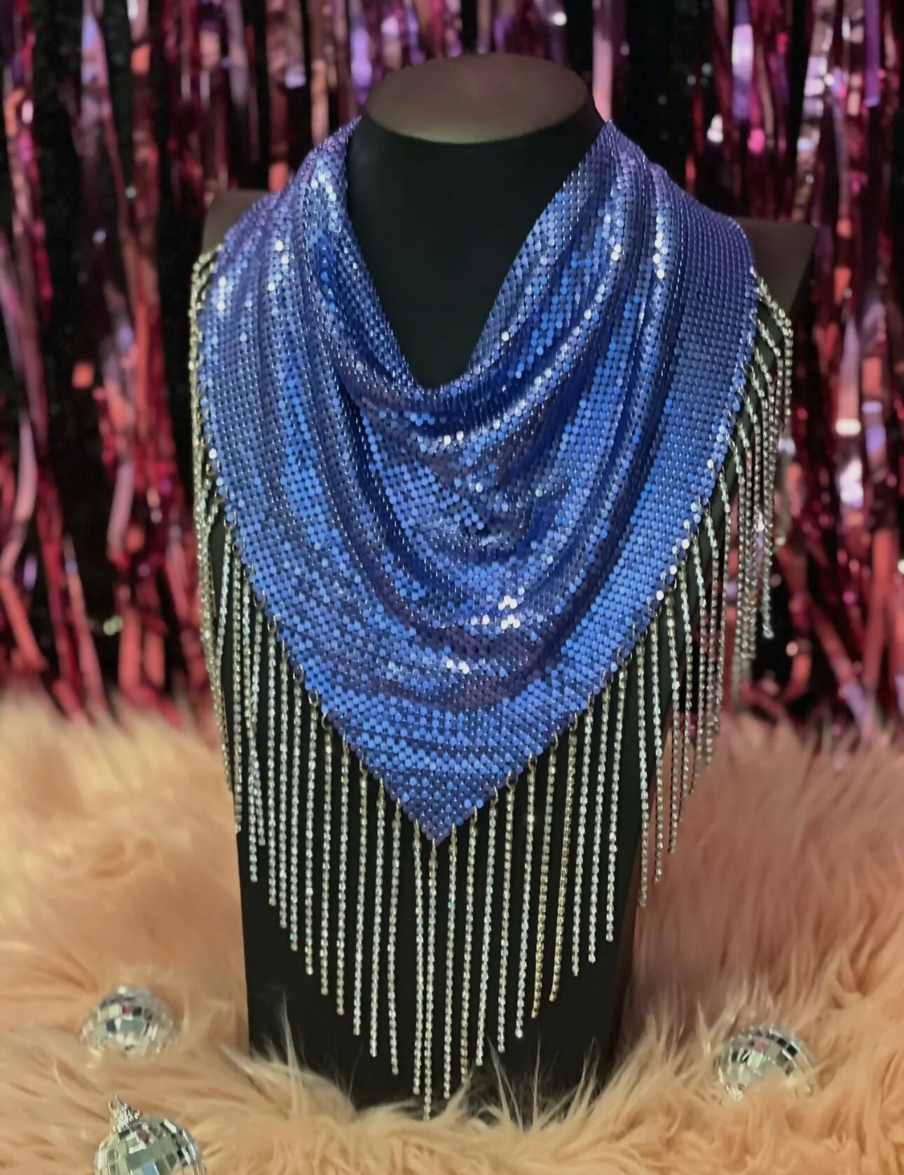 Periwinkle Bad Girl Bandana