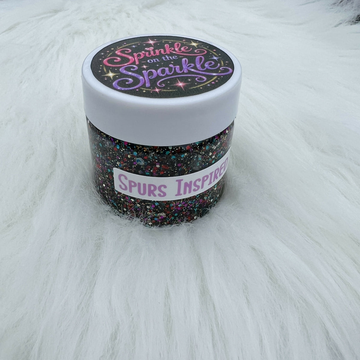 Spurs Inspired Glitter Hair Gel