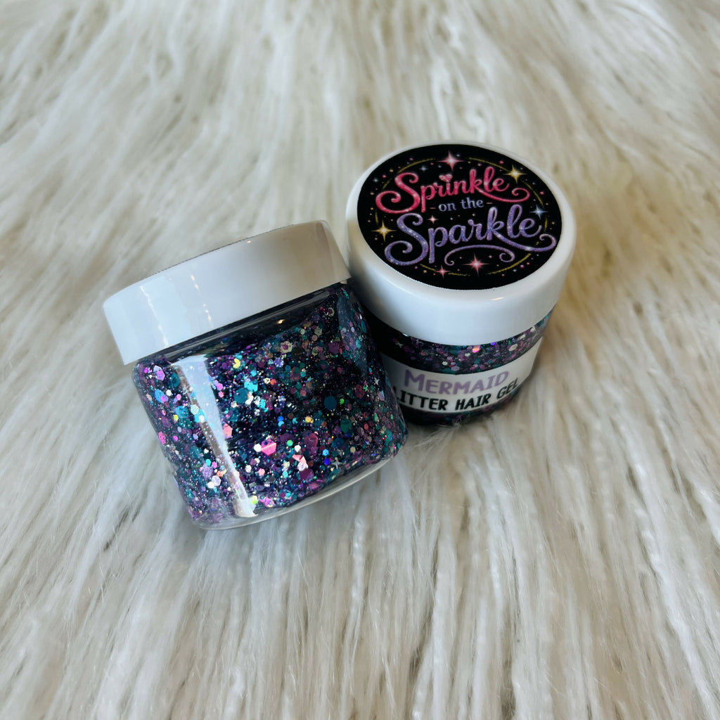 Mermaid Glitter Hair Gel