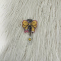 Pencil Bow Badge Reel